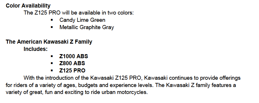 Z124 Information 5